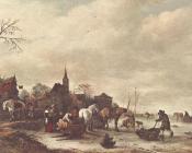 艾萨克 范 奥斯塔德 : Winter Landscape